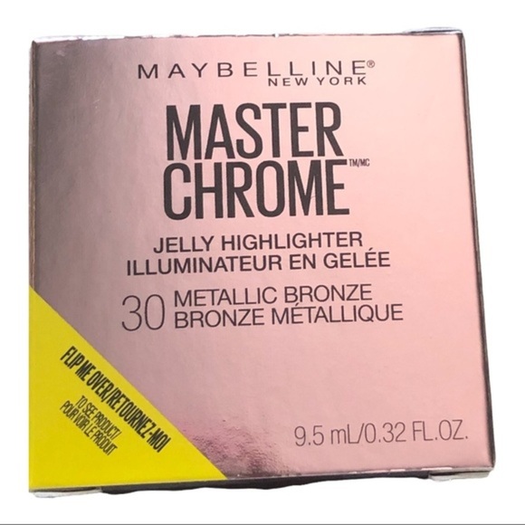 2pc Maybelline set-master chrome jelly highlighter & plum superstay 24 lip color - Picture 8 of 14